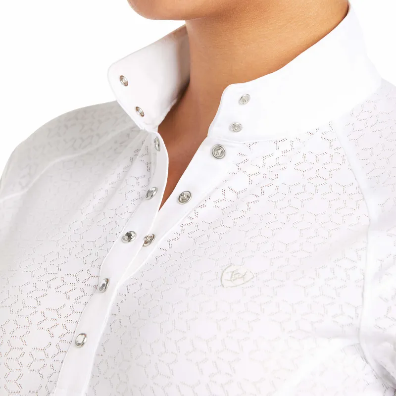 Ariat Showstopper Show Shirt White-1